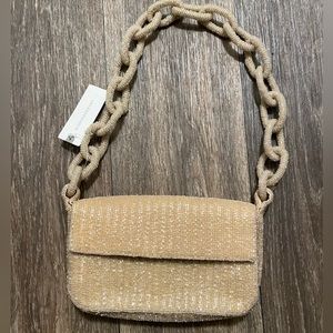 Beaded Anthropologie Shoulder Bag